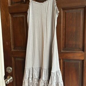Matilda Jane After the Rain Gray Dress Extender | Slip Dress